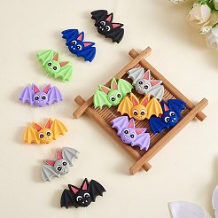 12Pcs 6 Colors Silicone Focal Beads&nbsp;JX775A