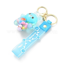 Cute Cartoon Rabbit Keychain&nbsp;KEYC-G052-03LG