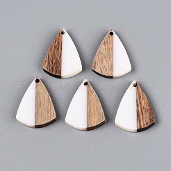 Resin & Walnut Wood Pendants&nbsp;RESI-T057-34M