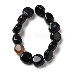 Natural Black Agate Beads Strands&nbsp;G-H295-D01-08