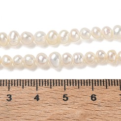 Natural Cultured Freshwater Pearl Beads Strands&nbsp;PA-CBAC463-15