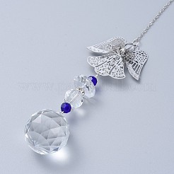 Crystal Ball Chandelier Prism Ornaments Hanging Suncatcher&nbsp;AJEW-I040-11C