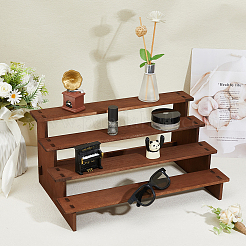 4-Tier Wood Organizer Display Riser Rack&nbsp;ODIS-WH0329-97