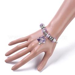 Brass European Style Bracelets&nbsp;BJEW-JB04981-06