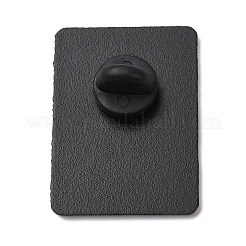 Rectangle with The Cowgirl Enamel Pins&nbsp;JEWB-A038-03EB