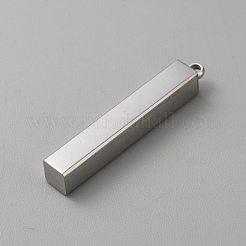 304 Stainless Steel Pendants&nbsp;STAS-WH0027-74P