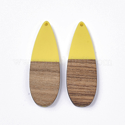 Resin & Walnut Wood Big Pendants&nbsp;X-RESI-Q210-013A-A03