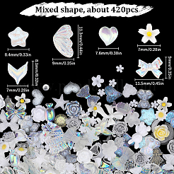 6 Bags Resin Cabochons&nbsp;MRMJ-SC0001-22
