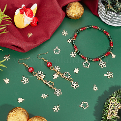 120Pcs 6 Style Christmas 201 Stainless Steel Charms&nbsp;STAS-UN0028-08