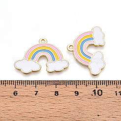 Alloy Enamel Pendants&nbsp;ENAM-S126-086-01-NR