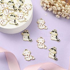 20Pcs 2 Styles Alloy Enamel Pendants&nbsp;ENAM-CJ0003-58