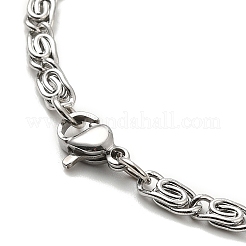Non-Tarnish 201 Stainless Steel Pendant Necklaces for Women Men&nbsp;NJEW-G123-14P