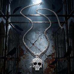 Halloween Gothic Zinc Alloy Pendant Necklaces&nbsp;QF2193-2