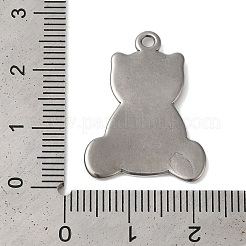 Non-Tarnish 304 Stainless Steel Pendants&nbsp;STAS-N103-20P