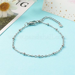 Tarnish Resistant 304 Stainless Steel Satellite Chain Bracelets&nbsp;BJEW-JB06524-01