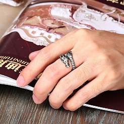 Brass Cuff Open Rings&nbsp;WG9B606-01