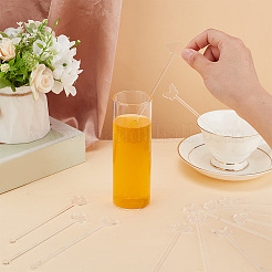 30Pcs 3 Style Transparent Acrylic Stirring Rods&nbsp;TACR-NB0001-30C