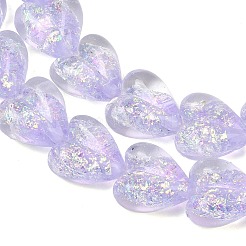 Handmade Foil Glass Beads&nbsp;DICH-C001-01D