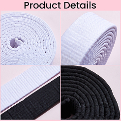 2Pcs 2 Colors Taekwondo Belt&nbsp;AJEW-CN0007-61
