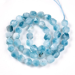 Dyed Natural White Jade Beads Strands&nbsp;G-T139-8mm-45X