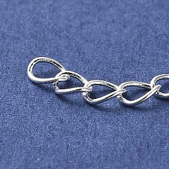 Rack Plating Brass Curb Chain Extender&nbsp;KK-Q807-12S