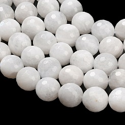 Natural Rainbow Moonstone Beads Strands&nbsp;G-C280-B15-10mm