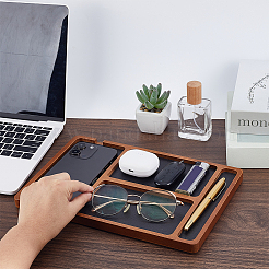 Wood Desktop Storage Boxes&nbsp;CON-WH0095-191A