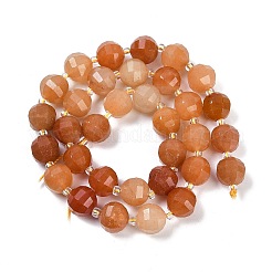 Natural Red Aventurine Beads Strands&nbsp;G-G182-B14-05