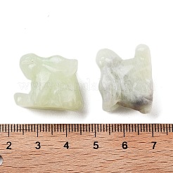 Natural New Jade Carved Figurines&nbsp;DJEW-L023-E09