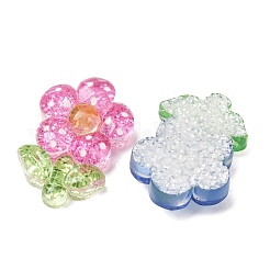 Transparent Resin & Paillette Cabochons&nbsp;RE-CBA0EC6-07