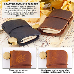 4Pcs 4 Colors Leather Notebook&nbsp;AJEW-CP0008-50