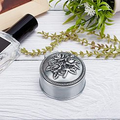 Aluminum Alloy Jewelry Box&nbsp;OBOX-WH0007-04AS