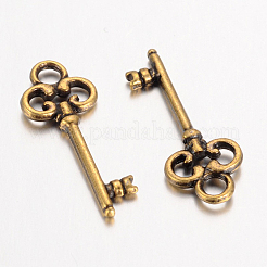Tibetan Style Alloy Pendants&nbsp;TIBEP-16626-AB-NR