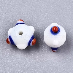 Handmade Bumpy Lampwork Beads&nbsp;LAMP-S194-003-A04