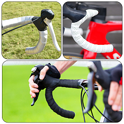 2 Sets 2 Colors PU Leather Bicycle Handlebar Tape&nbsp;AJEW-GO0001-23