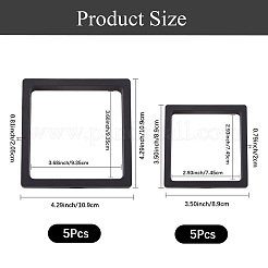 10Pcs 2 Styles Plastic 3D Film Floating Frame Displays Cases&nbsp;CON-SP0001-11A-02