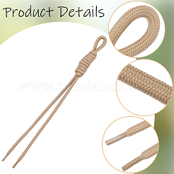 12Pcs 6 Colors Nylon Rope Pendant Decorations&nbsp;HJEW-CP0001-47C