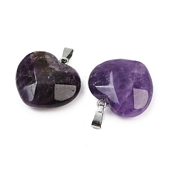 Natural Amethyst Pendants&nbsp;G-A281-02P-12