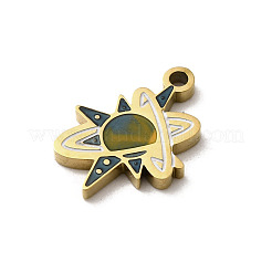 304 Stainless Steel Enamel Pendants&nbsp;STAS-I335-08G