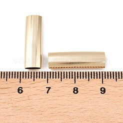 Brass Tube Beads&nbsp;KK-C163-22B-G