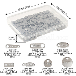 200Pcs 7 Styles 304 Stainless Steel Charms&nbsp;STAS-FS0001-89