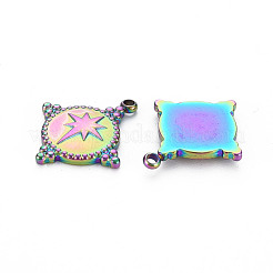 201 Stainless Steel Pendants&nbsp;STAS-S119-035