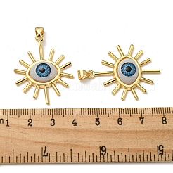 Real 18K Gold Plated Brass Pendants&nbsp;KK-L209-001G-08