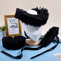 Detachable Polyester Faux Ruffle Collar for Women&nbsp;AJEW-WH0481-526A