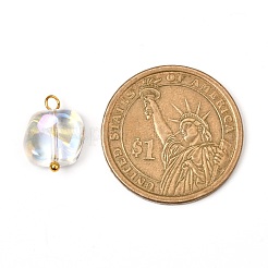 Electroplate Glass Pendants&nbsp;PALLOY-JF00962