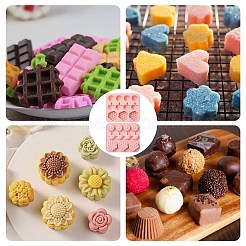 2Pcs Bees & Flower & Honeycomb Shape Silicone Molds&nbsp;ST-CJ0043-008