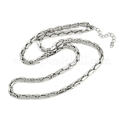 304 Stainless Steel Link Chain Necklaces for Women Men&nbsp;NJEW-Z093-02P