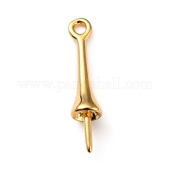 Brass Cup Peg Bails&nbsp;KK-WH0047-17