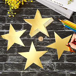80Pcs Paper Glitter Star Wall Decoration&nbsp;AJEW-SP0001-15B-01