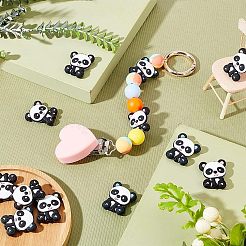 12Pcs 3 Colors Food Grade Eco-Friendly Silicone Focal Beads&nbsp;SIL-CA0001-28